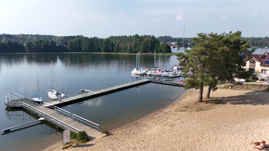 Plaża Wdzydze Kiszewskie